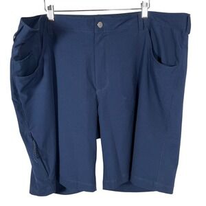 Outdoor Navy Shorts Columbia Performance Stretch Lightweight Hiking Active 42